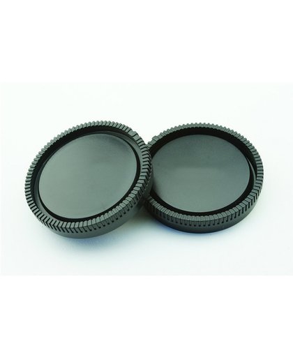 Achterdop+Bodydop (2 stuk): Sony NEX mount camera lens