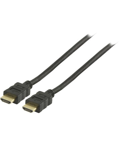 Valueline High Speed HDMI-kabel met ethernet HDMI-connector - HDMI-connector 1,00 m zwart