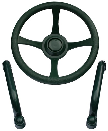 D ko-Play stuurwiel met handgrepen groen