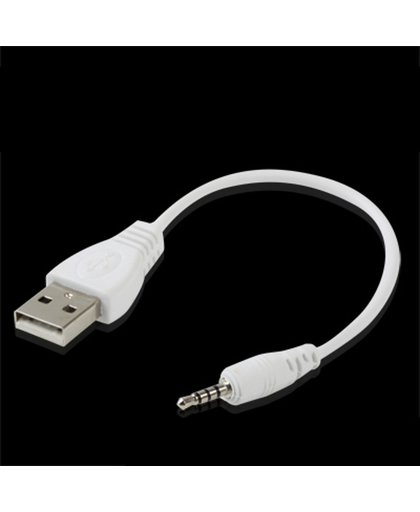 High Quality USB 2.0 Male naar 3.5mm jack Kabel, Lengte: 19mm
