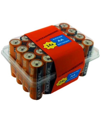 Grootverpakking Duracell batterijen 24 x AAA (LR03)