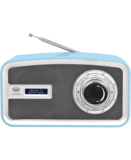 Trevi DAB 792 R Persoonlijk Digitaal Blauw, Grijs, Zilver radio