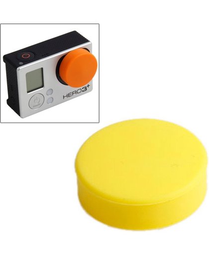 TMC Ronde siliconen Stop voor GoPro Hero 4 / 3+ (geel)