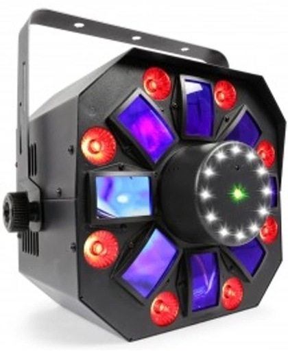 BeamZ Multi Acis IV 4-in-1 LED lichteffect met laser en stroboscoop