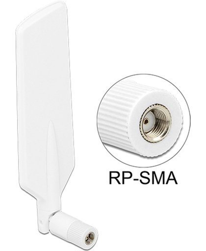 DeLOCK 12431 Omnidirectionele antenne RP-SMA 4dBi antenne
