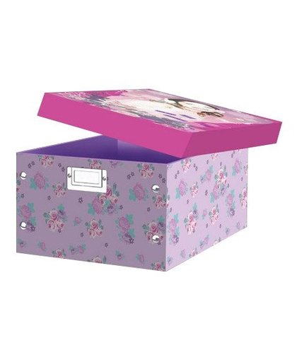 Disney Violetta Opbergbox paars 32 x 23 x 15 cm