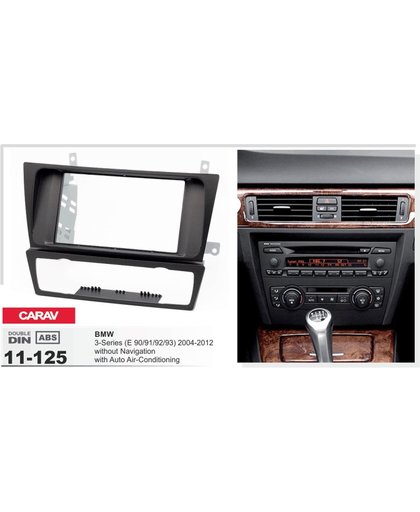 radio frame (E90/91/92/93) 2004-2012 zonder Auto Air-Conditioning / zonder Navigatie