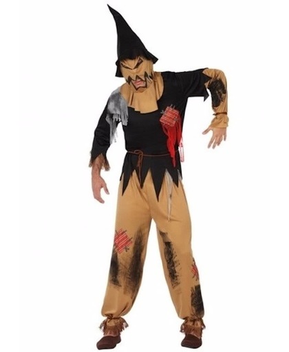 Halloween - Halloween vogelverschrikker kostuum voor volwassenen - horror outfit 52 (l)