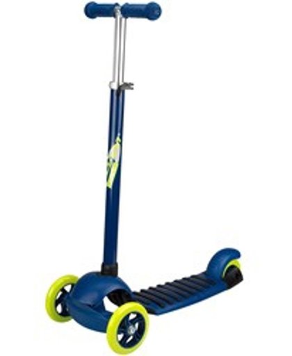 Step met drie wielen - Step driewieler Kinderstep - 3 Wiel Tri-Surfer - Aluminium - Blauw / Geel