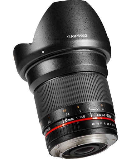 Samyang 16mm F2.0 ED AS UMC CS - Prime lens - geschikt voor Pentax Spiegelreflex