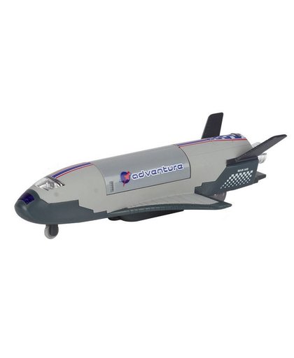 Space Shuttle Grijs 18.5 cm