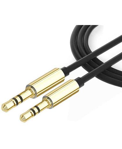 Supersnelle Gold-Plated 3.5 mm (Male-to-Male) Stereo Audio / Aux / Jack Kabel - 1 Meter