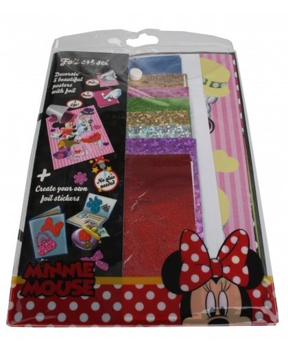 Disney Minnie Mouse Foil Art Set