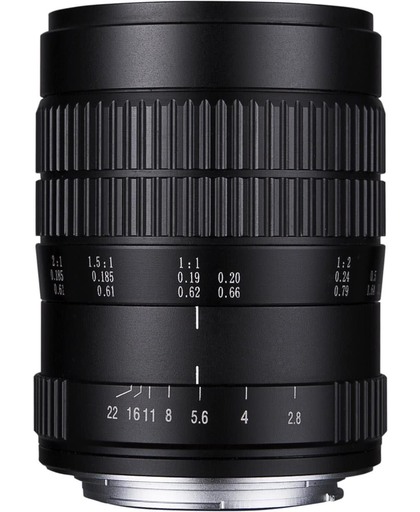 Laowa 60mm f/2.8 2:1 Ultra-Macro Nikon-F MILC/SLR Macrolens Zwart