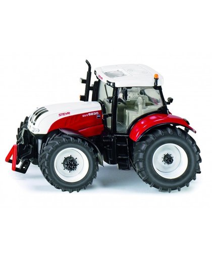 Siku Steyr CVT 6230 tractor 1:32 rood/wit (3283)