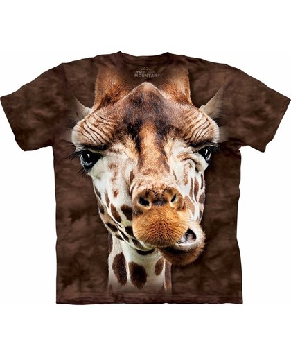 T-shirt giraf bruin XL