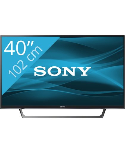 Sony KDL-40WE660 LED TV 101,6 cm (40") Full HD Smart TV Wi-Fi Zwart