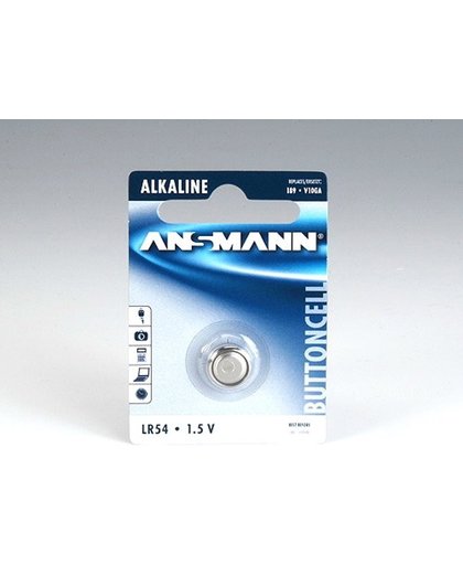 Ansmann Alkaline Battery LR 54 Alkaline 1.5V niet-oplaadbare batterij