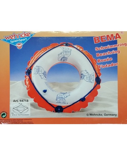 Zwemband Bema Oranje-Wit - 46cm | Zwemring