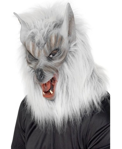 Wolf masker | Weerwolfmasker over het hele gezicht | Halloween