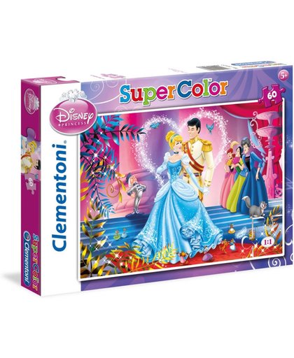 Clementoni Supercolor Disney Prinsessen - 60 stukjes