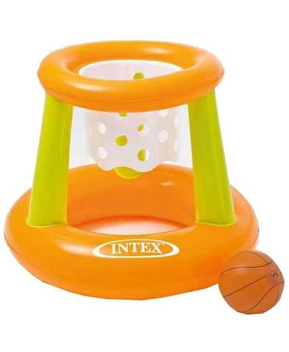 Intex waterbasketbal set oranje/groen 67 x 55 cm