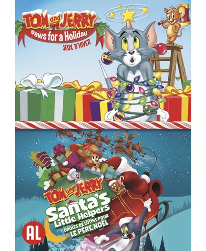 Tom & Jerry Paws For A Holiday + Tom & Jerry Santa's Little Helpers