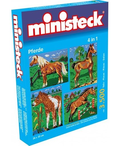 Ministeck paarden 4 in 1 3500 delig