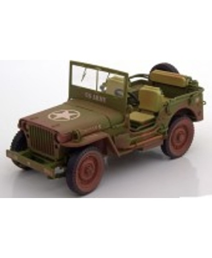Willy´s Jeep US Army 1942 Dirty Version 1-18 Triple 9 Collection