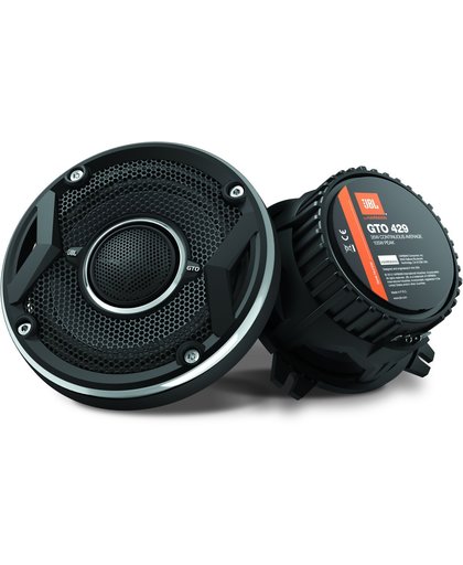 JBL GTO429 - 10 cm (4") 2-weg coaxiale speakers 105W piek - Zwart