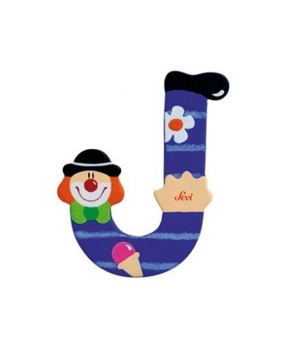 Sevi Letter J Clown 10 cm