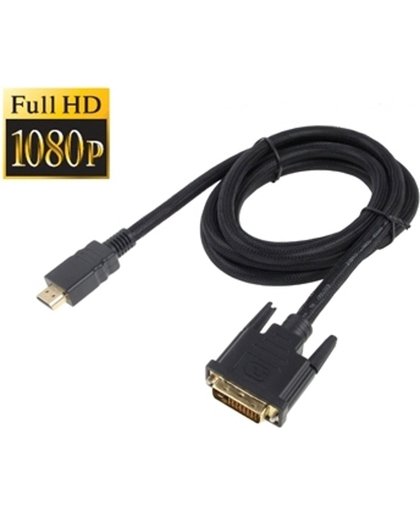 1.8m High Speed HDMI naar DVI Kabel, Compatibel met PlayStation 3