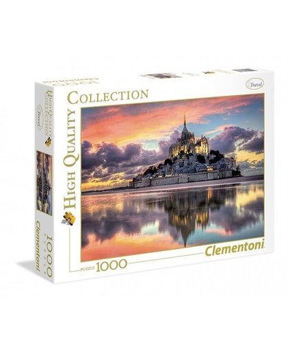 Clementoni Puzzel Mont Saint Michel 1000 stukjes