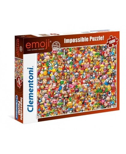 Clementoni Puzzel Impossible Emoji 1000 stukjes