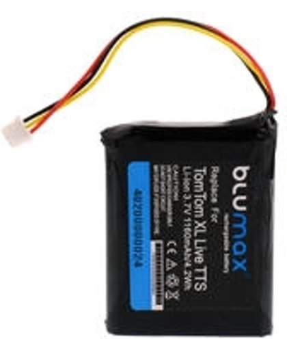 Blumax Battery for TomTom one XL V2 /­ V3 1160mAh