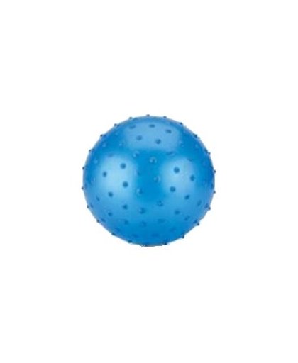 Toyrific Bal met knobbels 15 cm blauw