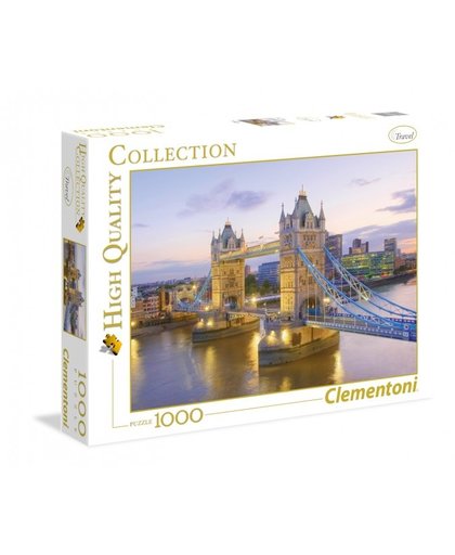 Clementoni legpuzzel Tower Bridge 1000 stukjes