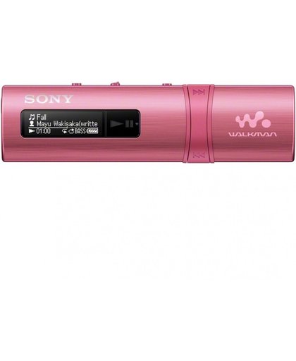 Sony NWZ-B183F Walkman - MP3-Speler - 4 GB - Roze