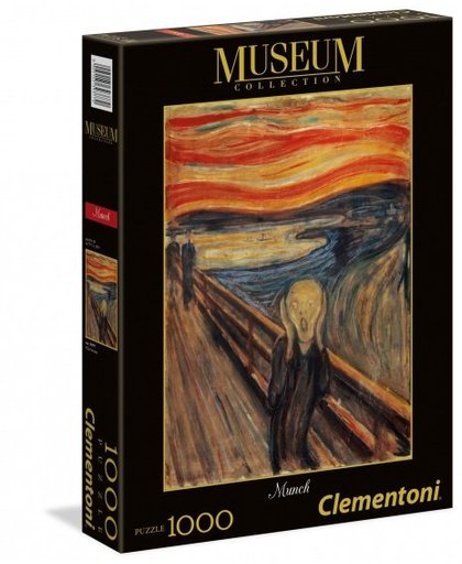 Clementoni legpuzzel Museum Collection Munch 1000 stukjes