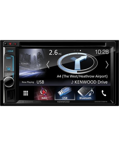 Kenwood Electronics DNX5170BTS Vast 6.2'' LED Touchscreen 2100g Zwart navigator