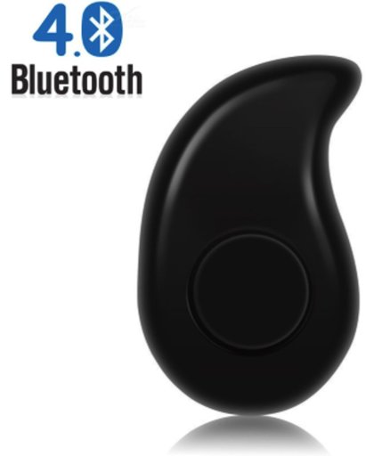 Bluetooth Sport In-ear oortje / Kwaliteits-headset, in stijl sporten, muziek luisteren en bellen (bijna onzichtbaar). Oordopje/Oortje/Oortelefoon/Draadloos/Wireless/Headset, zwart , merk