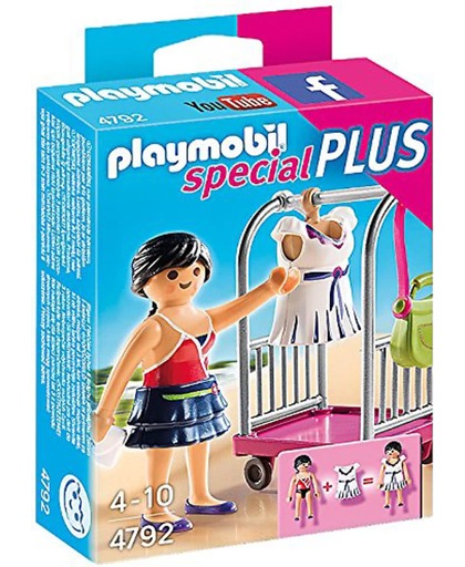 Playmobil Model op modeshow  - 4792