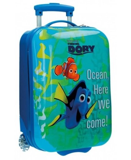 Disney Nemo Finding Dory trolley 50 x 30 x 20 cm blauw