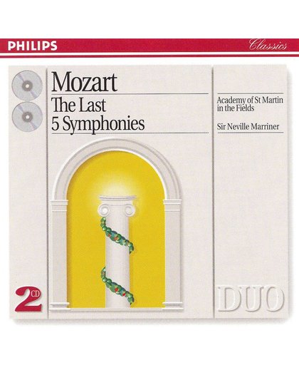 Mozart: The Last 5 Symphonies / Sir Neville Marriner