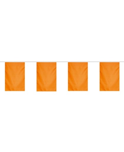 Vlaggenlijn polyester oranje 10m