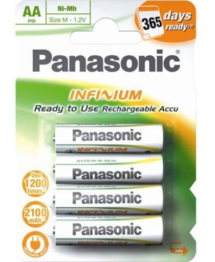 Panasonic Infinium P6I NiMH 4 pack