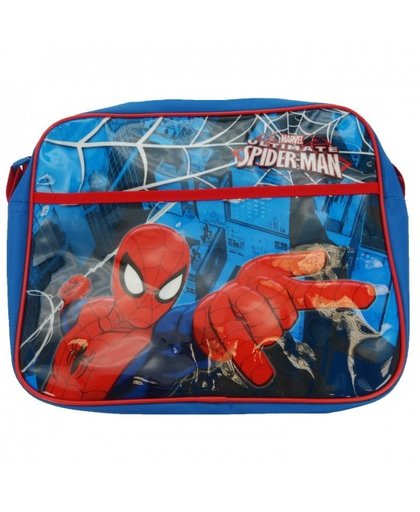 Marvel Schoudertas Spiderman 6 liter blauw