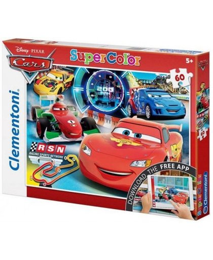 Disney Cars - 60 delen Interactive Kids puzzel
