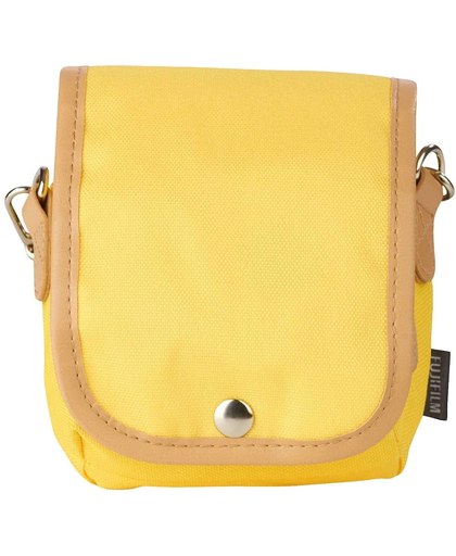Fujifilm Instax Mini tas (geel) - Geschikt voor Instax Mini 8 & 9 - met draagband