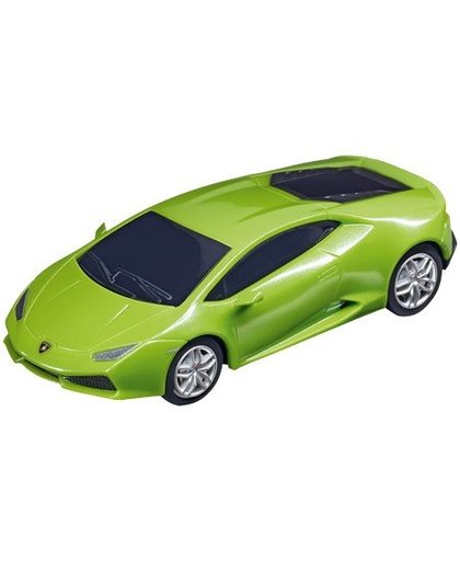 Pull & Speed sportauto Lamborghini Huracan groen 10 cm